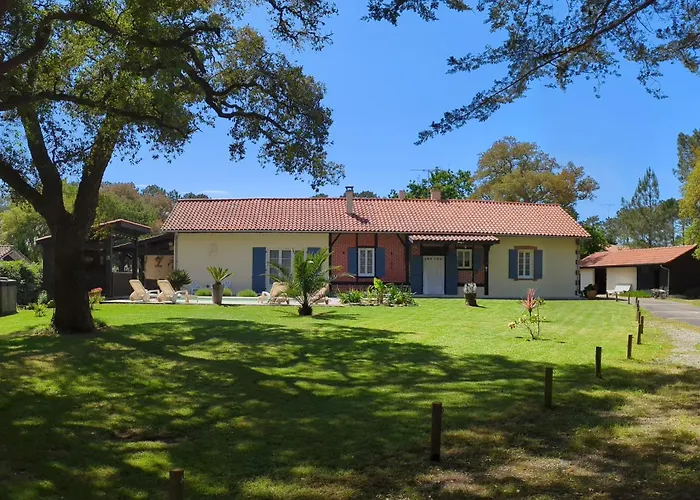 Feriehus Grande Maison Avec Piscine Privee Moliets-et-Maa